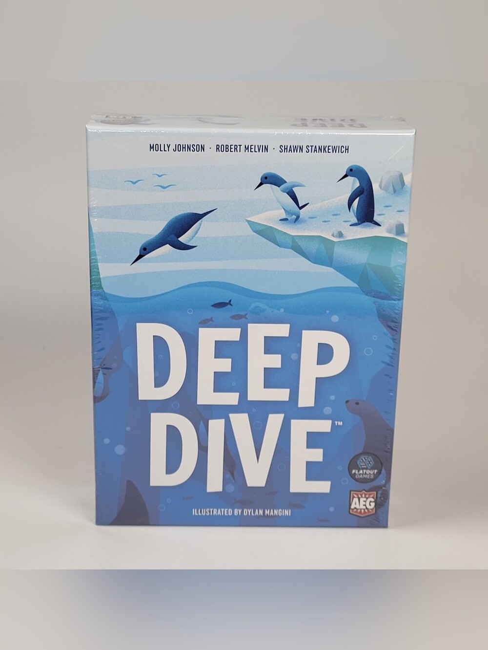 Deep Dive Game AEG, Flatout Games, Press Your Luck Collection Matching Tile NEW